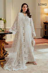 Ethereal Grace – White Embroidered Luxury Ensemble